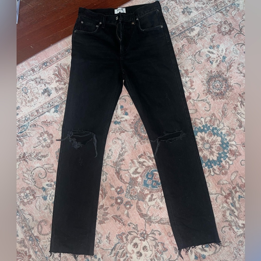 Agolde Dark Wash Denim